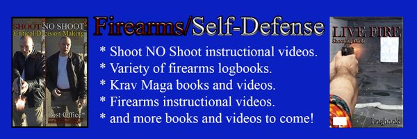 Instructional books and videos on firearms and self-defense.